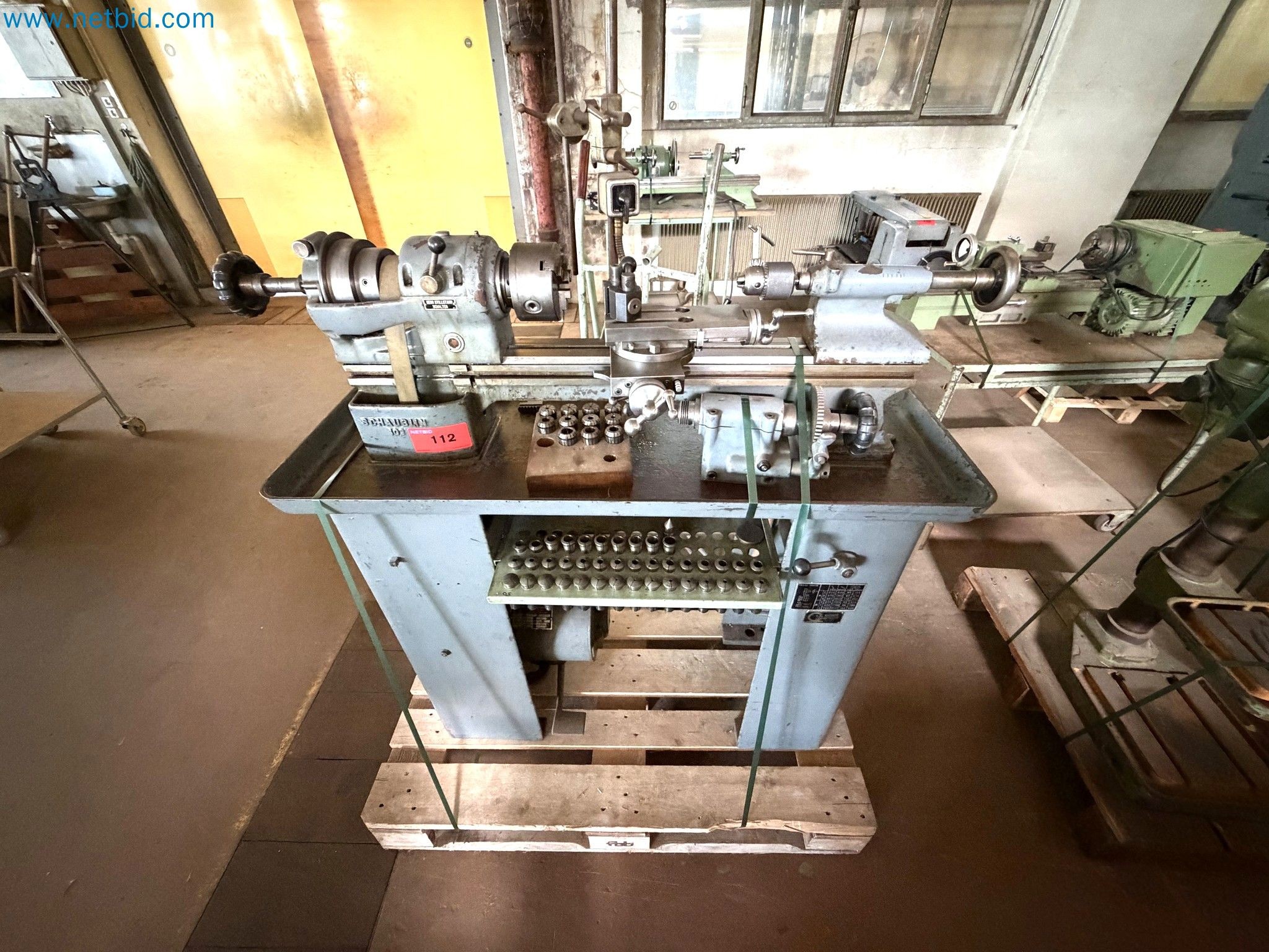 Werkzeugmacher Drehbank Schaublin 102 TP-32